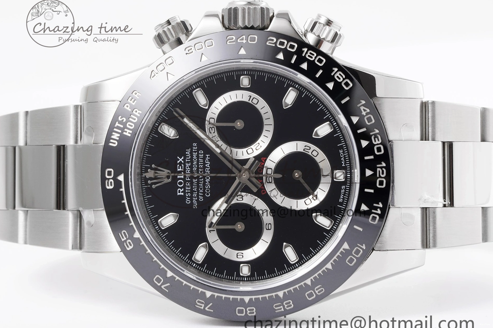 MiroTime 0406 SmoothTexture Daytona 116500 KING 1:1 Best Edition Black Dial on SS Bracelet SH 1910